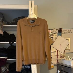 Polo by Ralph Lauren Tan Long Sleeve Shirt